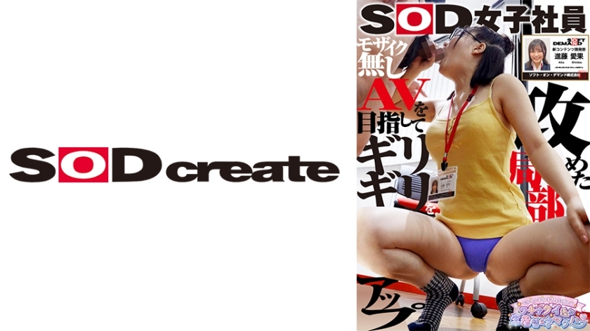 SHYN-200SOD female staff Shindo Aika, first-year new graduate, new content development department, sexual harassment and sexual harassment, aiming for the last moment mosaic